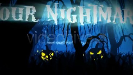 Halloween Nightmare - After Effects Template