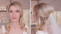 How To Style Your Hair For A Wedding Veil