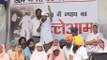 Arvind Kejriwal Addressing Families Affected by 1984 Riots at Jantar Mantar