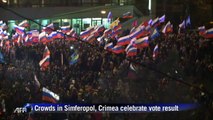 Crimea votes to join Russia amid Western outrage