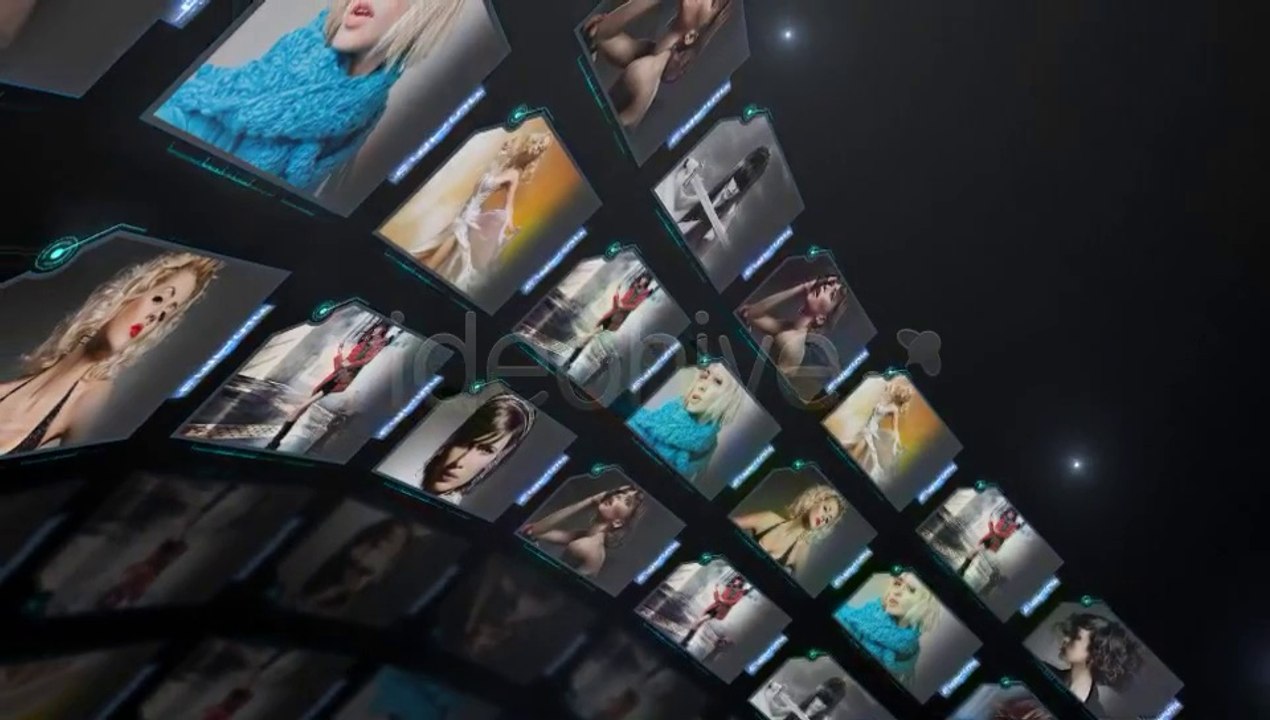 Circle Screens - After Effects Template