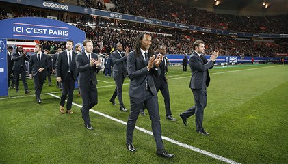 Les Parisiens présentés au Parc des Princes