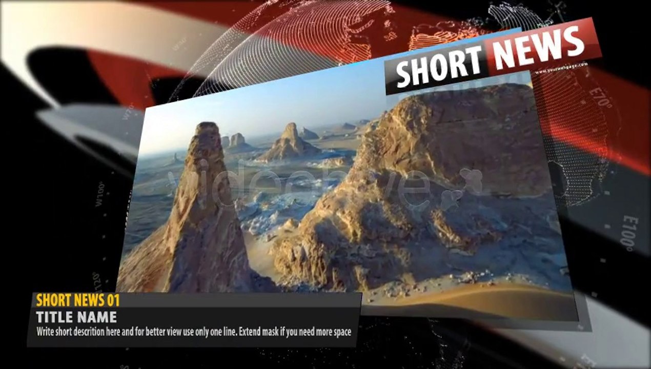 News Broadcast Design - After Effects Template