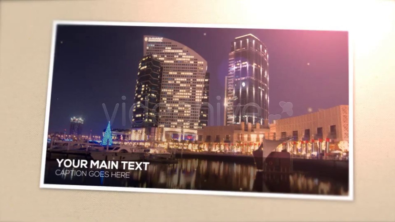 Polaroid Film Photo Album - After Effects Template