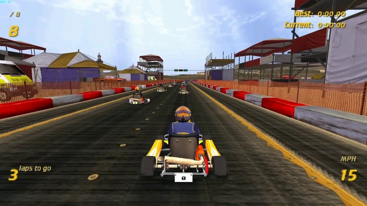 Super Karts HD on Dolphin Emulator part2
