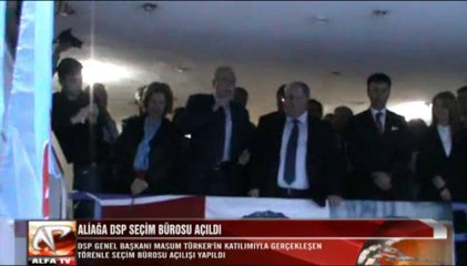 Aliağa Dsp Seçim Bürosu Açıldı