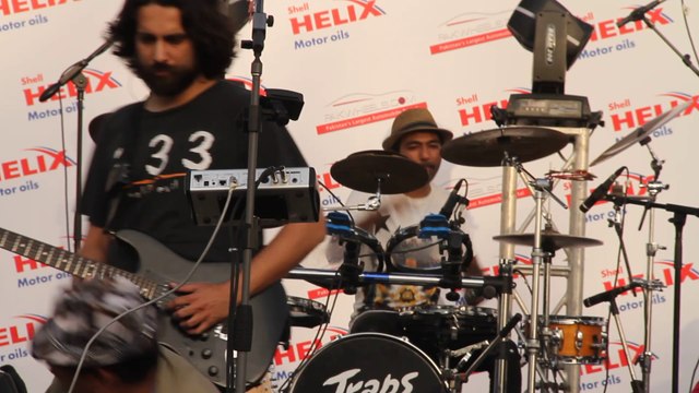 Dramer in Pakwheel event 16 March 2014 Lahore Liberty Market Pakistan