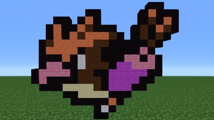 Minecraft Pixel Art: The Original 150 - #21 Spearow