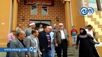 جولة ميدانية للمحافظ لتفقد الحقل الإرشادي بطور سيناء