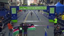 Mutai wins as Farah falls
