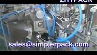 Roasted nuts and other snack food pouches zipper bag packaging machine