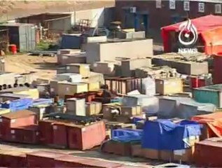 Chief Minister visit Nandipur Power Project coverage on AAJ TV