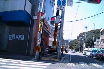 Bike 福岡市老司から屋形原　バイク動画