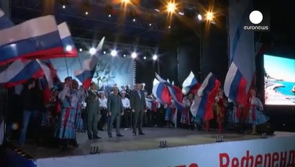 Over 96 percent of Crimea voters choose to join Russia