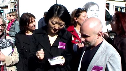 Vincennes : un « selfie » de la ministre Fleur Pellerin pour soutenir la liste de Pierre Serne pour les Municipales 2014