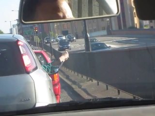 So funny drivers stuck in the traffic : Rock, Paper, Traffic Jam