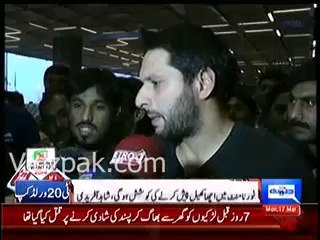 Shahid Afridi Media Talk