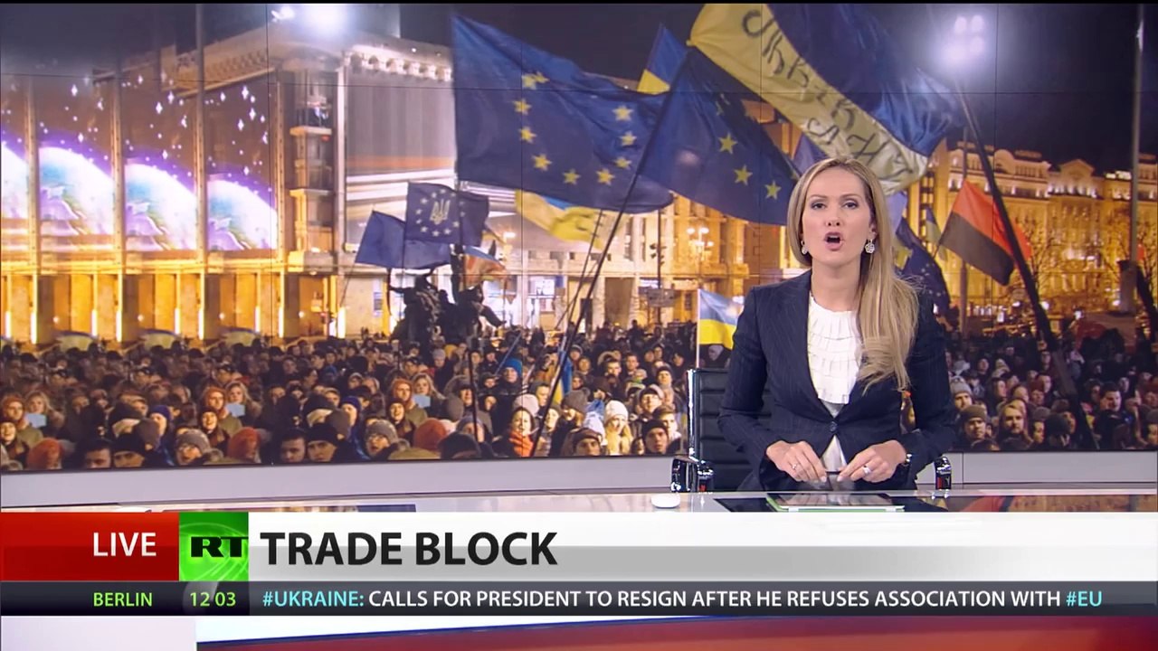 Trade Block: Police crack down on pro-EU protesters as Kiev rejects trade deal