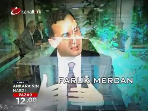 16 Aralık Pazar ANKARA'NIN NABZI'na Başbakan Yardımcısı Bülent Arınç konuk oluyor