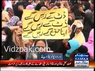 After Punjab government’s assurances, adhoc nurses have ended their protest in Lahore
