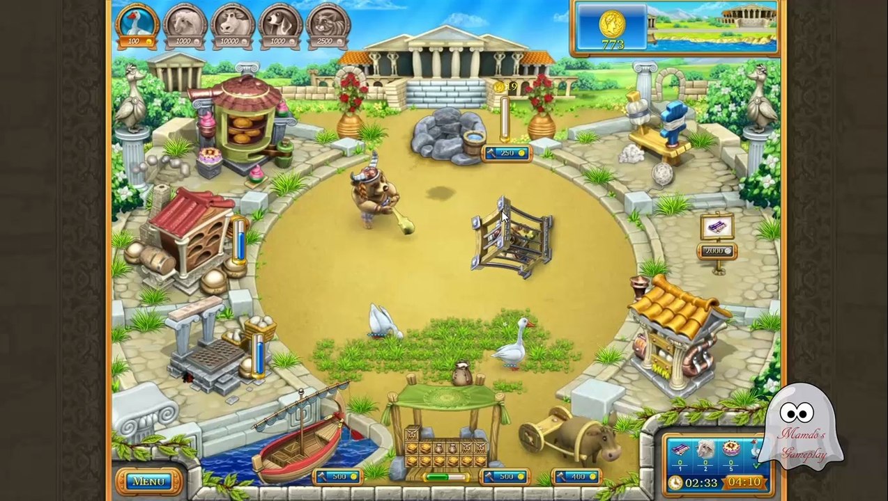 Farm Frenzy Ancient Rome - Gameplay - Chapter 1 (level 19) - HD (720p)