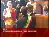 Cittadinanza onoraria per Paolo Sorrentino