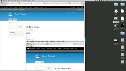 Drupal Tutorials #9 - Custom Content Types Part 2 Manage Display