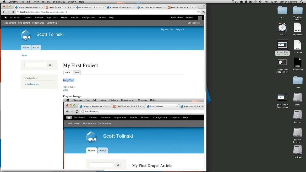 Drupal Tutorials #9 - Custom Content Types Part 2 Manage Display