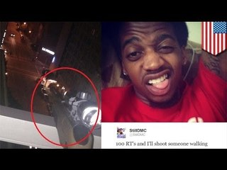 Twitter shooter: Los Angeles man solicited 100 retweets to shoot random person