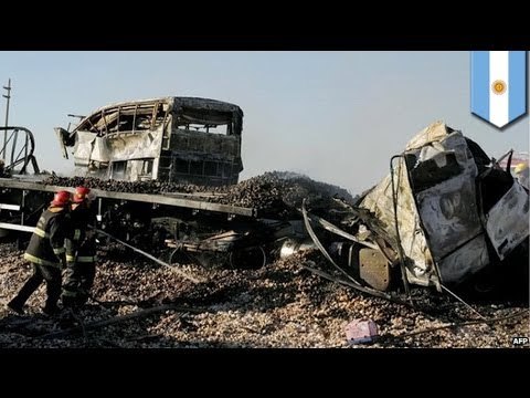 Argentina bus crash kills at least 18 near Mendoza