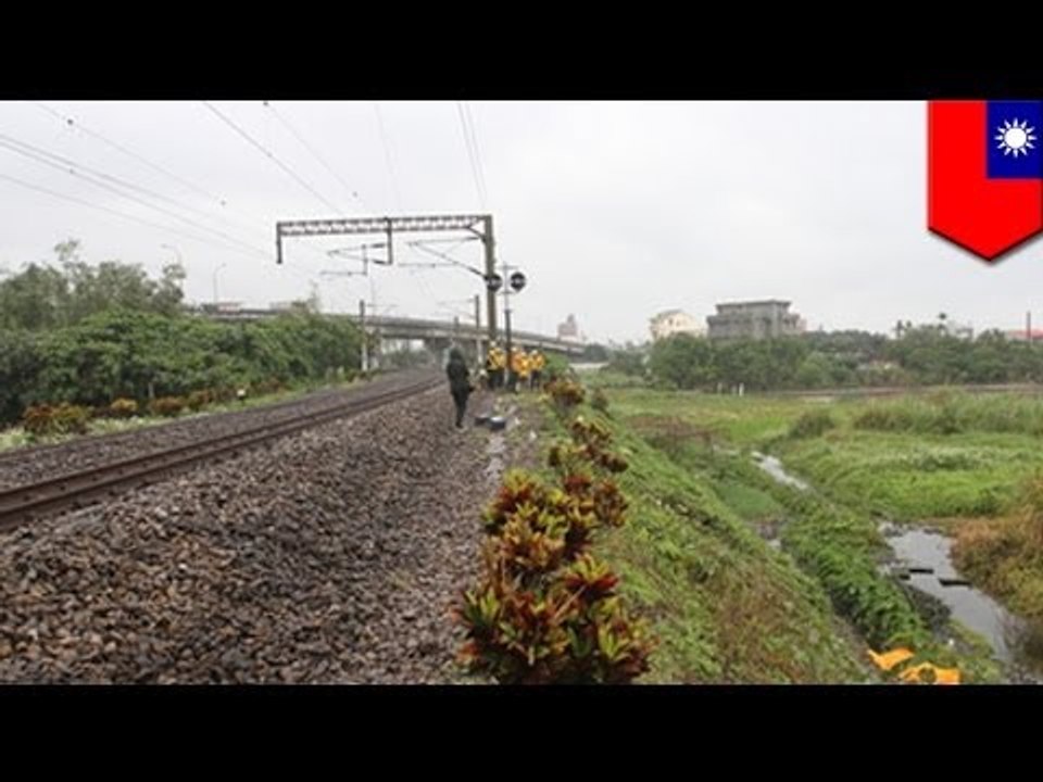 Elderly woman killed in train accident in Taiwan