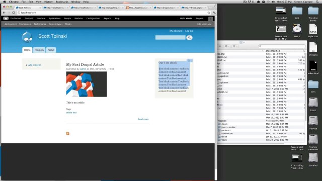 Drupal Tutorials #13 - Creating A Basic Block