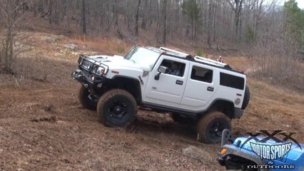 Hummer H2 mud slide ( HD )