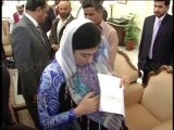 Ambassador Aseefa Bhutto Zardari meets families of Deceased anti-polio workers