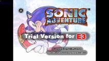 Sonic Adventure Trial Version for E3 1999 (PAL)