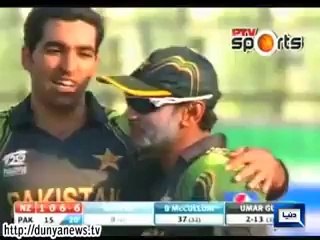 World Cup T20 FALL OF NEW ZEALAND WICKETS