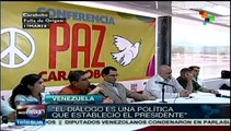 Venezuela: surgirán mesas de trabajo en Carabobo para abonar a la paz