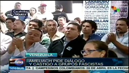 Venezuela: aplicar justicia es fundamental para alcanzar la paz