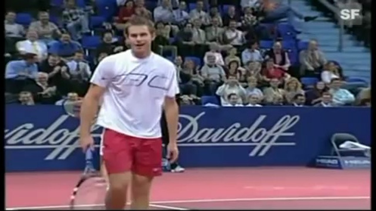 Federer - Roddick BASEL 2002