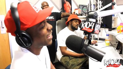 Kendrick Lamar "Bay Bay's Babes" Freestyle @ K-104 "Hip Hop and R&B" with Bay Bay, 06-13-2013