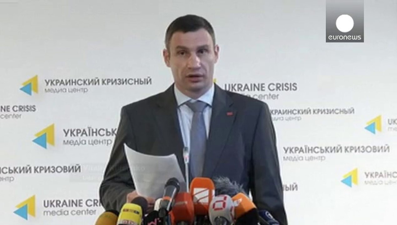 Crimea: Klitshko "catastrofe umanitaria, rischio di pulizia etnica"