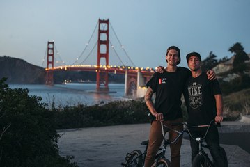 Défi Couchriding - Maxime en BMX Flat !!