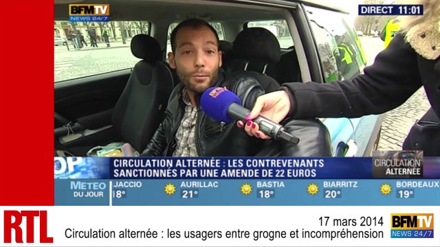 VIDÉO - Circulation alternée : la grogne et l'incompréhension des usagers