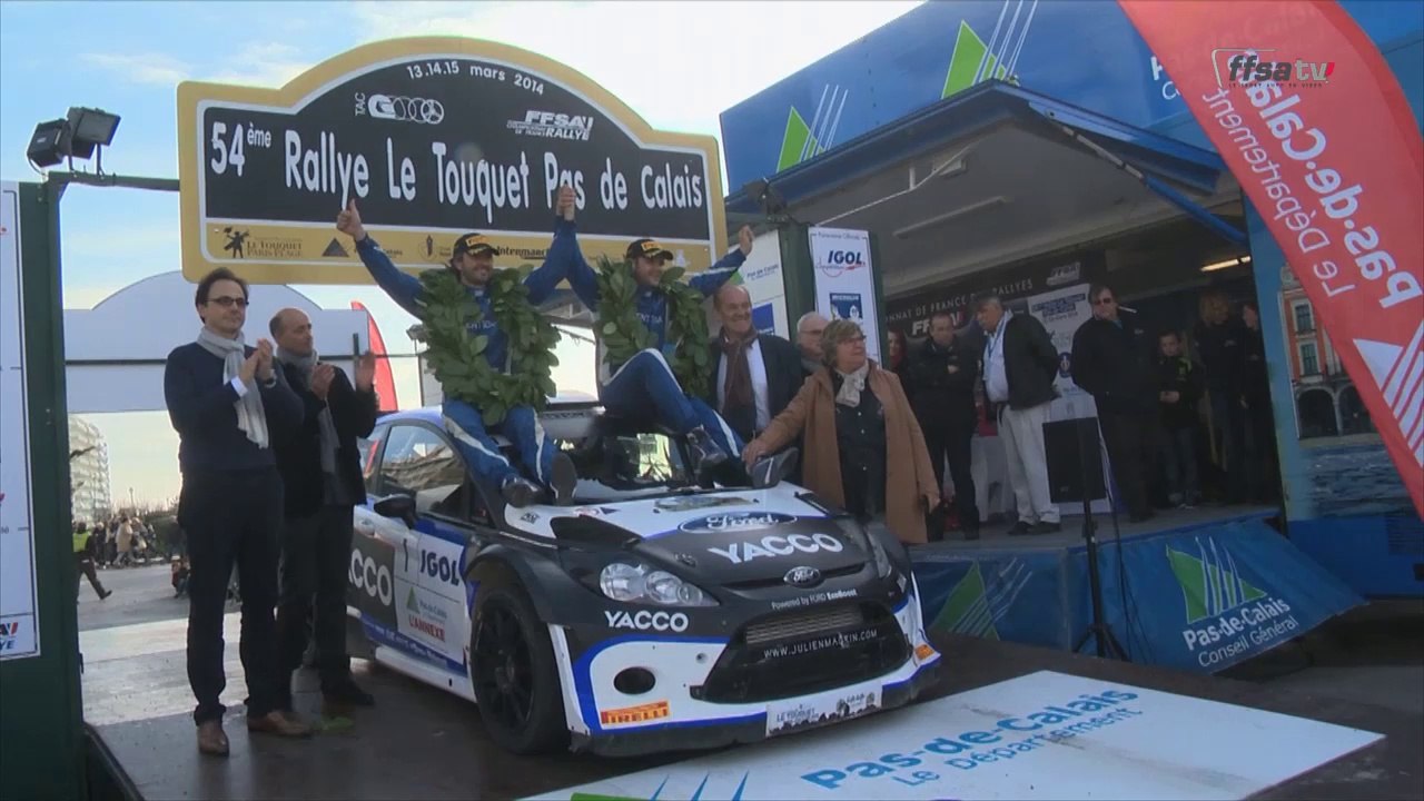 Le résumé du Rallye du Touquet et la victoire de Julien Maurin