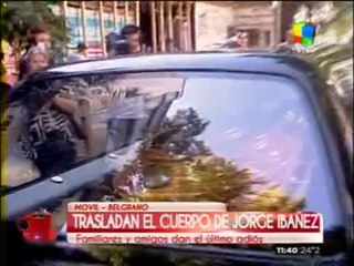 Trasladan el cuerpo de Ibañez al Cementerio de Recoleta