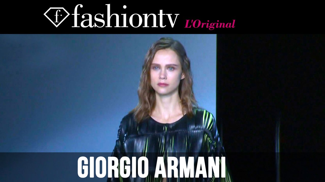 Giorgio Armani Fall/Winter 2014-15 FIRST LOOK | Milan Fashion Week MFW | FashionTV