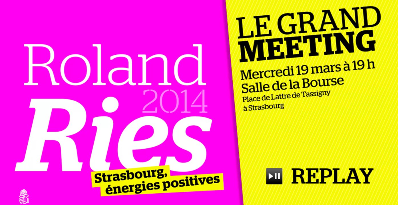 REPLAY l Roland Ries 2014 - Grand Meeting 19.03.14