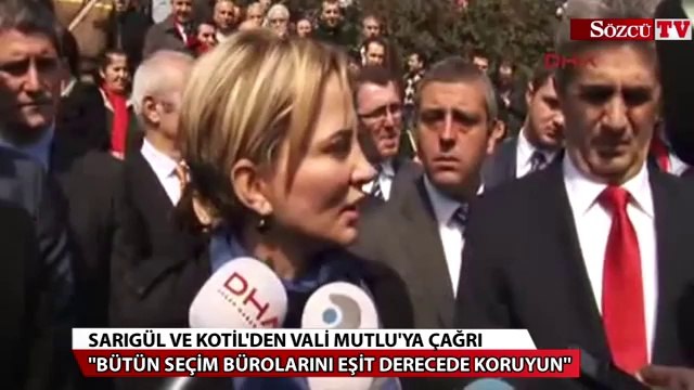 Sarıgül ve Kotil'den Vali Mutlu'ya çağrı