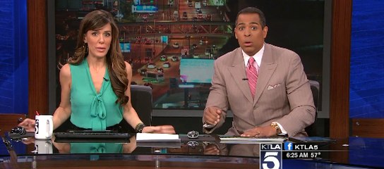 Séisme à Los Angeles, panique sur les plateaux télé