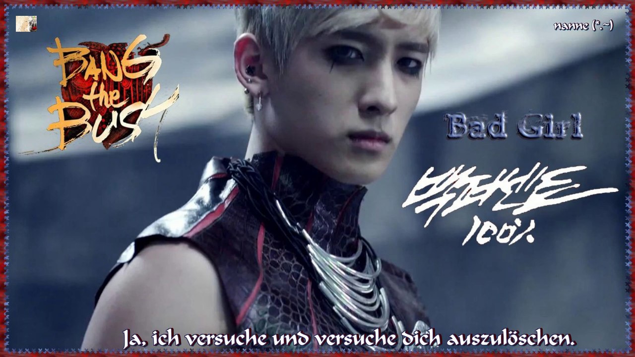 100% - Bad Girl k-pop [german sub] [BANG The BUSH]